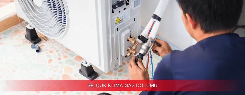 Selçuk İlçemi Toshiba Klima Gaz Dolumu